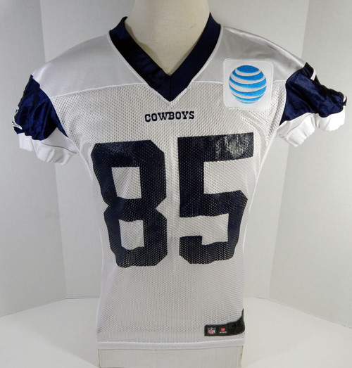 2018 Dallas Cowboys Noah Brown #85 Game Issued White Practice Jersey DP18882
