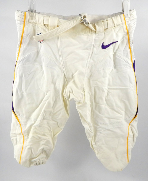 Minnesota Vikings Allen #81 Game Used White Pants 36 237
