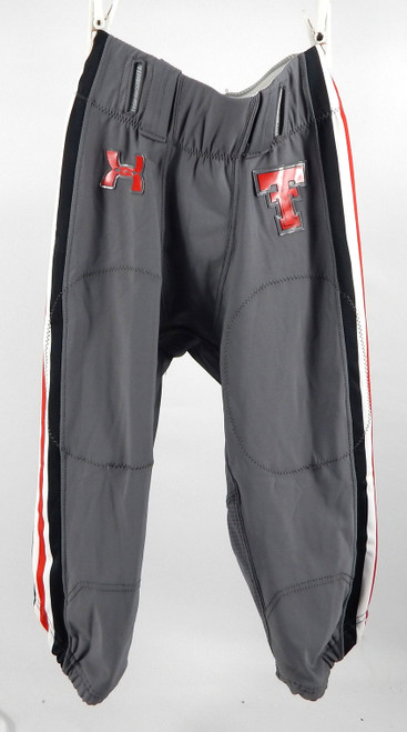 2021 Texas Tech Red Raiders Game Used Grey Pants 32 DP85652
