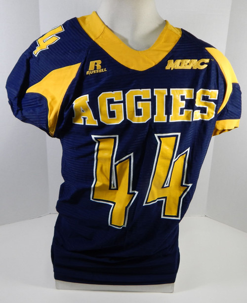 North Carolina A&T State Aggies #44 Game Used Navy Jersey XL DP24733