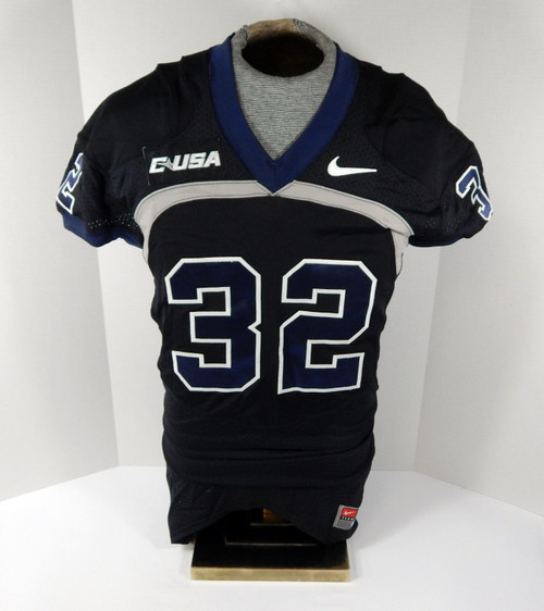 Late 2000s Early 2010s Old Dominion Monarchs #32 Game Used Black Jersey L 923