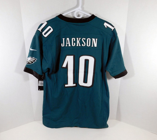 New Youth Philadelphia Eagles DeSean Jackson #10 Green Game Jersey L Nike NWT