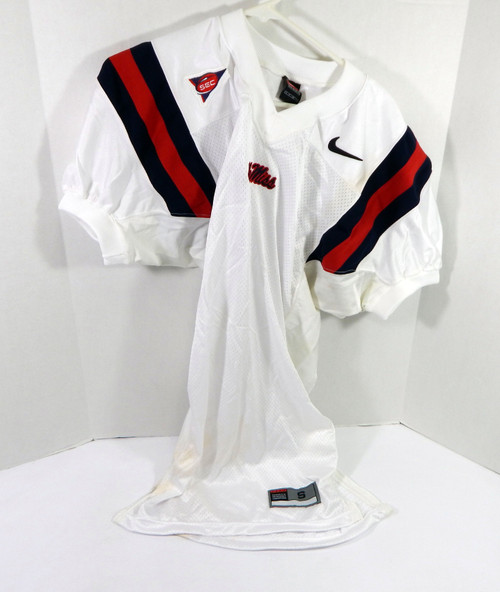 2002-05 Ole Miss Rebels Blank Game Issued White Jersey S DP31668