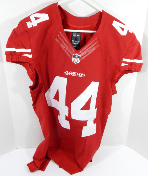 2014 San Francisco 49ers Desmond Bishop #44 Game Issued Red Jersey 42 84