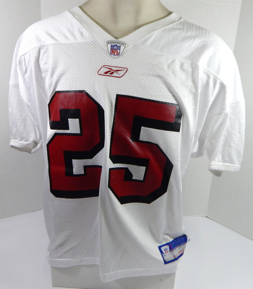 2002 San Francisco 49ers Jamal Robertson #25 Game Issued White Practice Jersey 2X DP29095