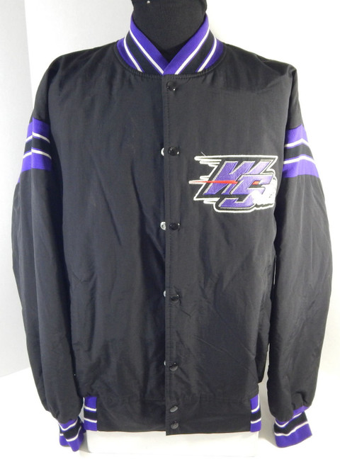 Winston Salem Dash Game Used Black Jacket XXL DP26312