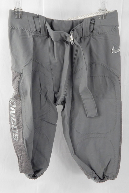 2012-17 Boise State Broncos #82 Game Used Grey Pants Football 32 313