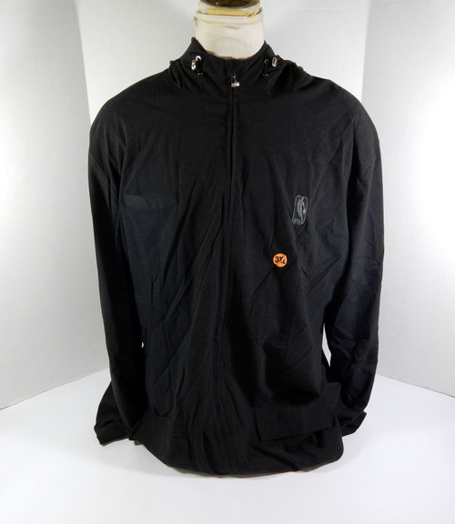 NBA Basketball Game Issued Black Warm Up Jacket 3XL DP41134