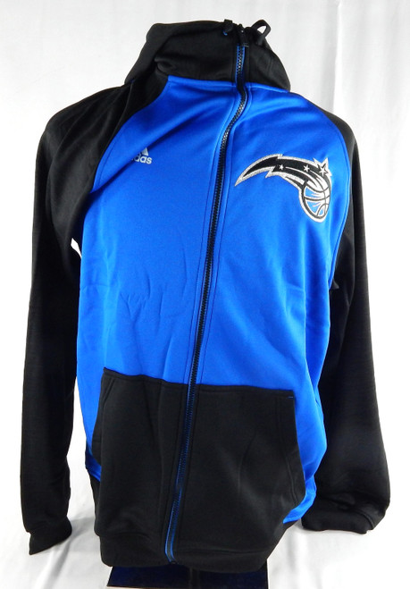 2014-15 Orlando Magic Game Issued Blue Full-Zip Hoodie Jacket XL 849