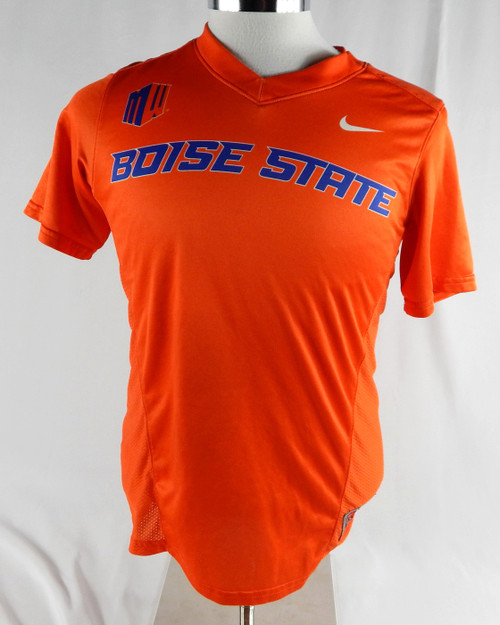 2015 Boise State Broncos #17 Game Used Orange Jersey Womens Soccer M 718