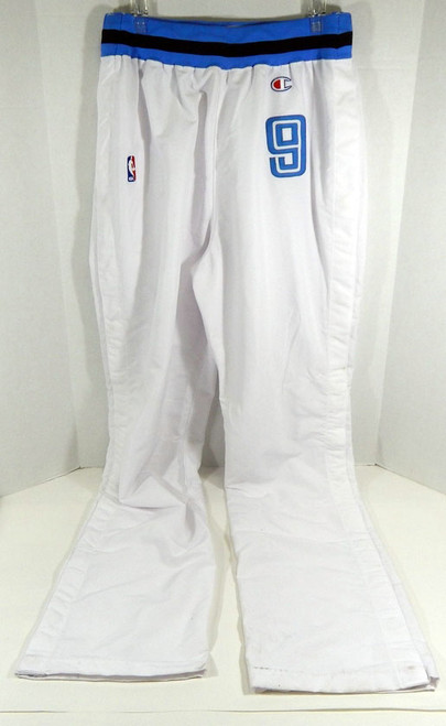 1994-95 Cleveland Cavaliers Tony Campbell #9 Game Used White Game Pants 38 466