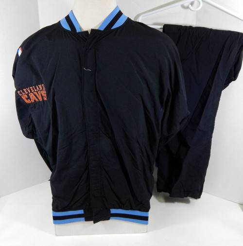 1996-97 Cleveland Cavaliers Donny Marshall #33 Game Used Black Jacket Pant 50 P