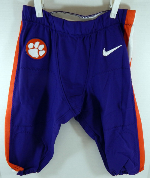 2016-17 Clemson Tigers Game Issued Purple Pants 32 DP27196