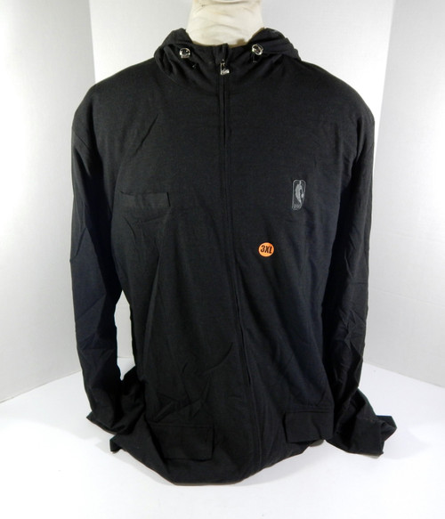 NBA Basketball Game Issued Black Warm Up Jacket 3XL DP41123