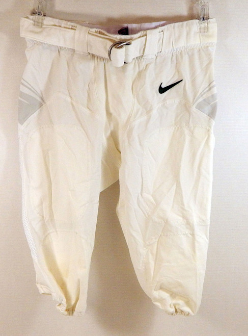 2014 Miami Hurricanes #96 Game Used White Pants 38 DP26551
