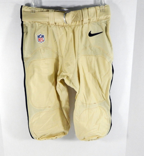2017 New Orleans Saints Game Issued Gold Pants 34 NOS0228