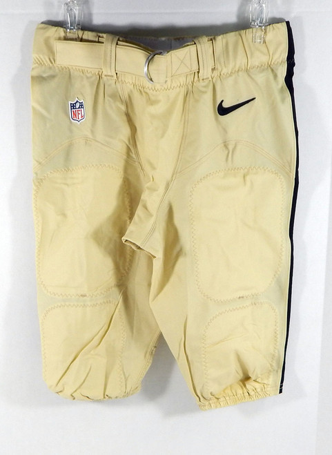 2017 New Orleans Saints Game Issued Gold Pants 38 NOS0211