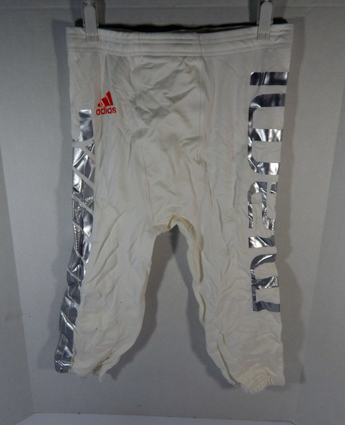 2015 Miami Hurricanes # Game Issued White Pants 3XL DP36306