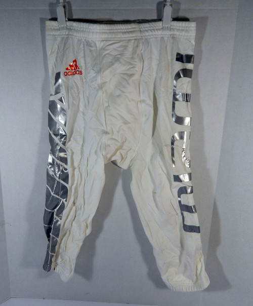 2015 Miami Hurricanes Game Issued White Pants 3XL DP36292