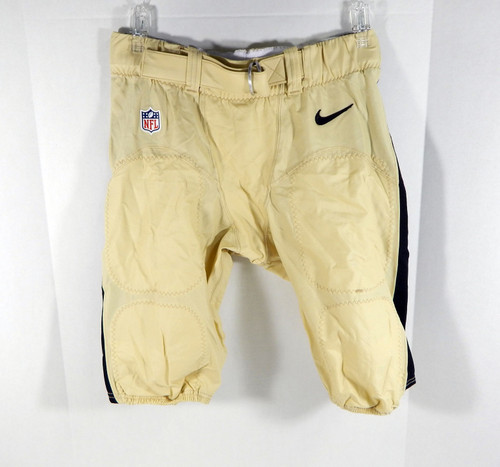 2017 New Orleans Saints Game Issued Gold Pants 38 NOS0215