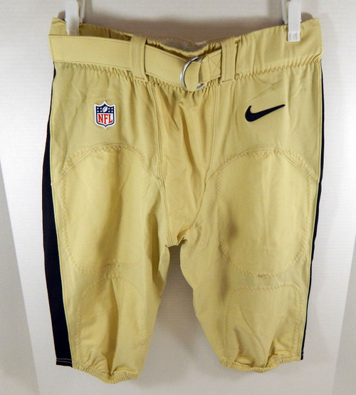 2017 New Orleans Saints Game Issued Gold Pants 38 DP28041