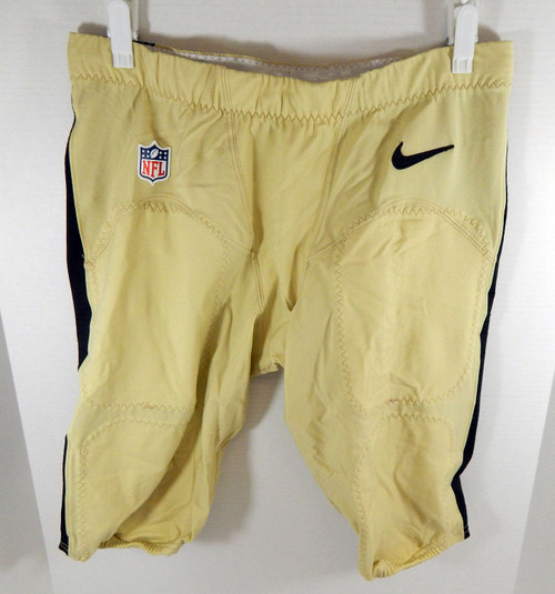 2017 New Orleans Saints Game Issued Gold Pants 38 DP28014