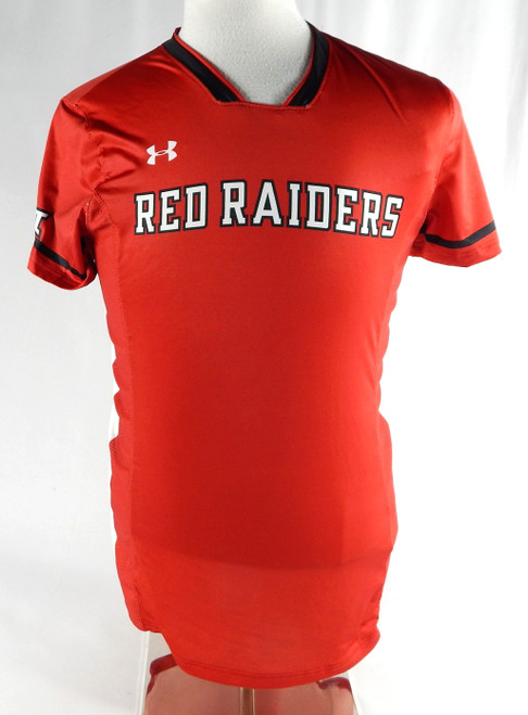2023 Texas Tech Red Raiders Blank Game Issued Red Jersey Womens Soccer M 220