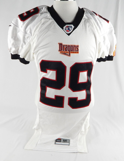 New York Dragons BOBO #29 Game Used White Jersey M DP88371