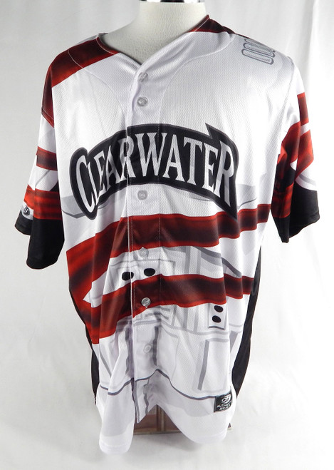 2024 Clearwater Threshers #7 Game Used White Jersey Star Wars April 27 48 491