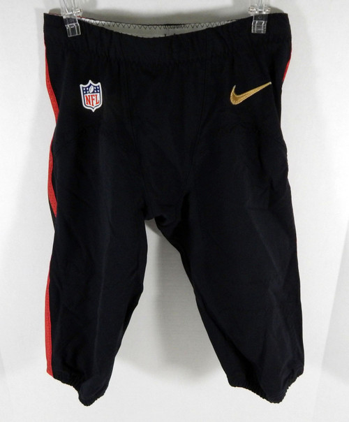 San Francisco 49ers Game Issued Black Game Pants Color Rush 32 DP07922