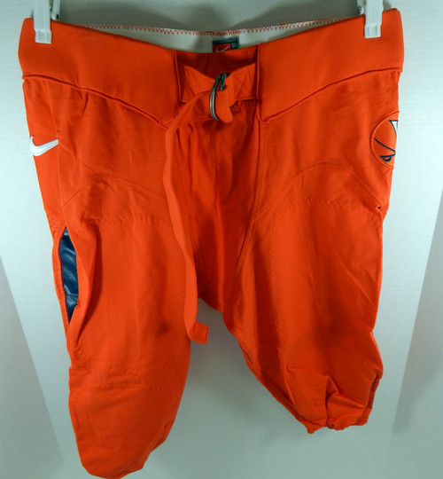 2010-14 Virginia Cavaliers Game Used Orange Pants 38 DP27034