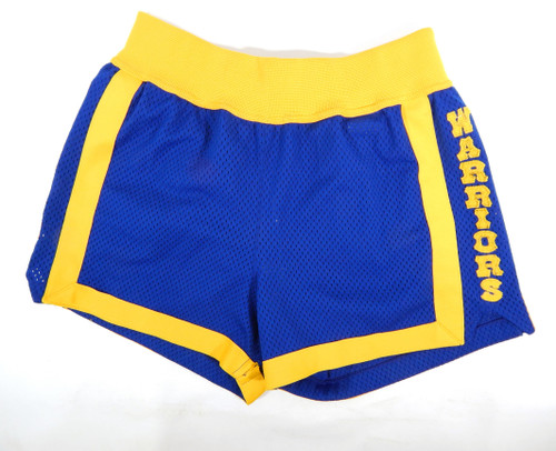 1980s Golden State Warriors #17 Game Used Blue Shorts DP32496