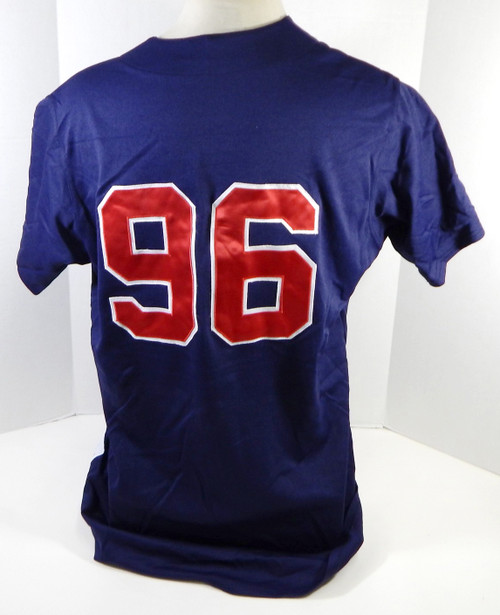 1990s Atlanta Braves #96 Game Issued Navy Jersey Batting Practice 46 DP21648