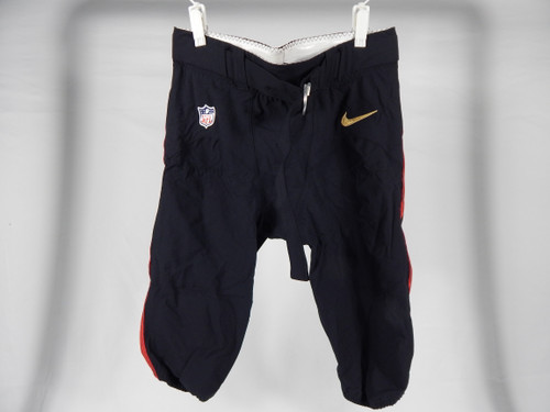 San Francisco 49ers Game Issued Black Pants Color Rush 36 445