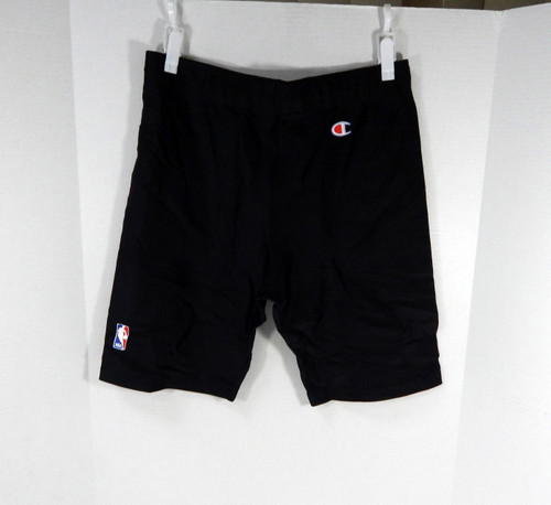 1990s Philadelphia 76ers Game Issued Black Compression Shorts 2XL DP41541