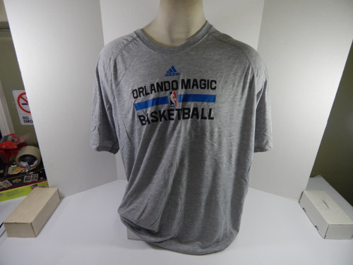 2016-17 Orlando Magic Team Issued Grey Training Shirt 3XL DP46310