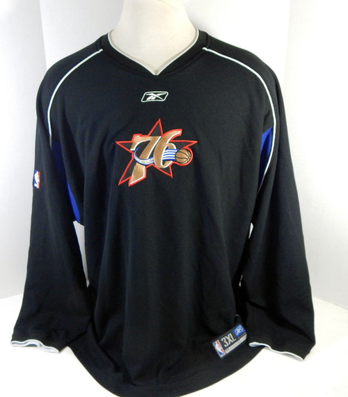 2004-05 Philadelphia 76ers John Salmons #7 Game Issued Black Shooting Shirt 0