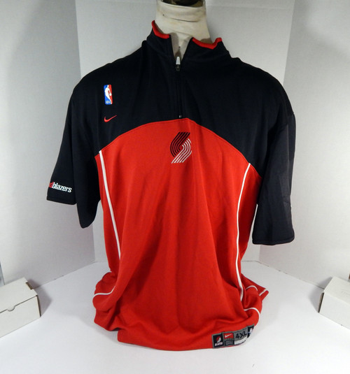 2001-02 Portland Trailblazers #0 Game Used Black Shooting Shirt 911 Patch 4XL 99