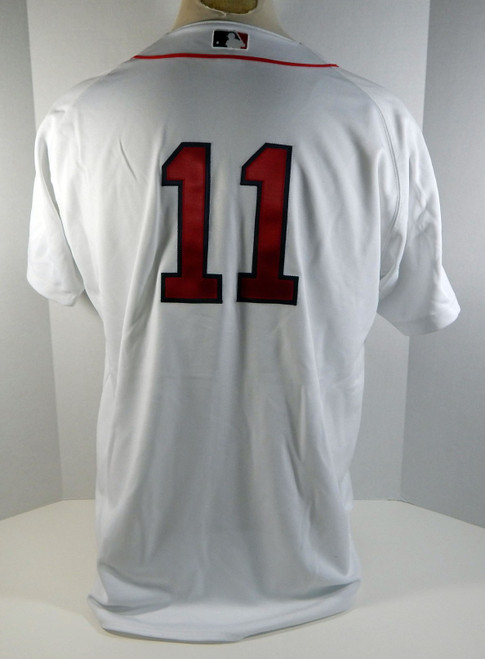 2001 Boston Red Sox Hideo Nomo #11 Authentic White Jersey 100 S P Russell 48 2