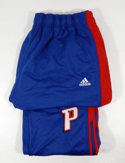 2000s Detroit Pistons # Game Issued Blue Tear Away Pants 2XLT/+4 712362S