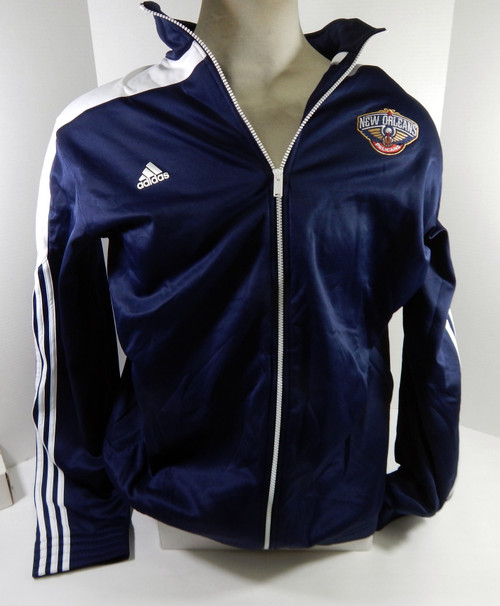 2010-11 New Orleans Hornets TeamIssued Navy Travel Jacket 4XL+2 DP64872