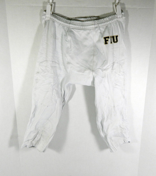 Florida International University FIU Panthers #55 Game Used White Pants 2XL 1