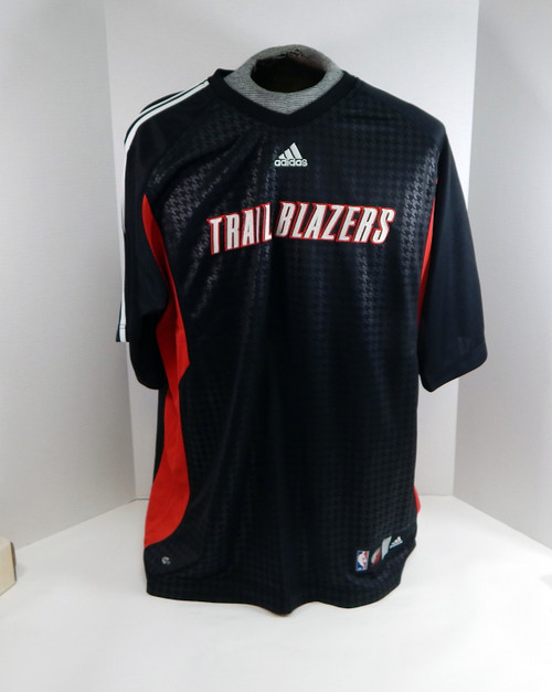 2000s Portland Trailblazers Game Issued Black Shirt L DP51308