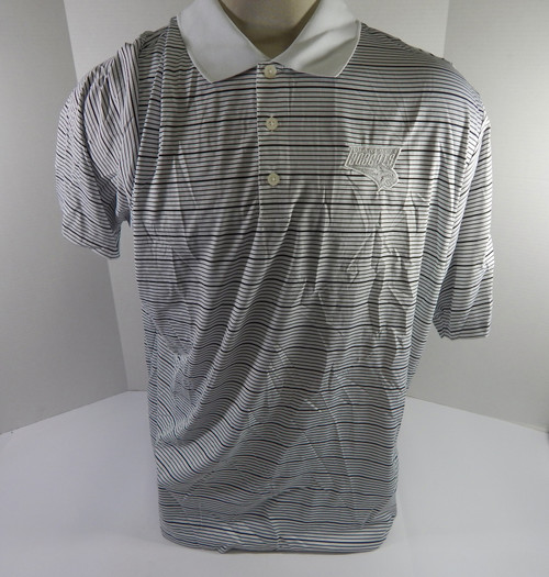 2012-13 Charlotte Bobcats Team Issued White Polo Shirt 2XL DP52187