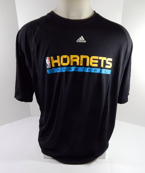 2000s New Orleans Hornets Team Issued Black Training Shirt 3XL DP52386