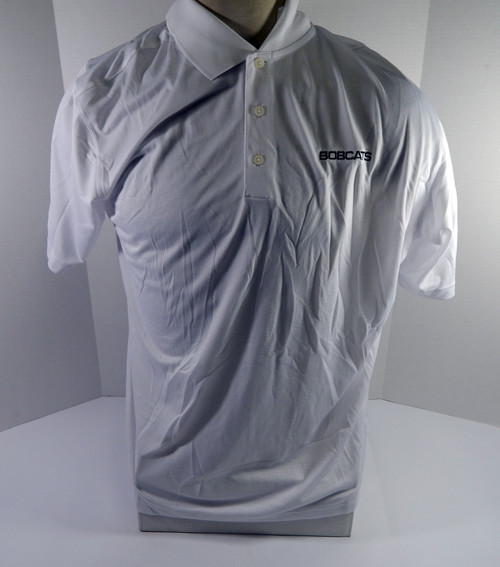 2012-13 Charlotte Bobcats Team Issued White Polo Shirt XL DP52242