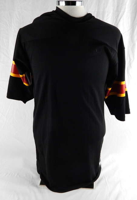 1974-75 Detroit Wheels Blank Replica Authentic Black Jersey World Football M 31