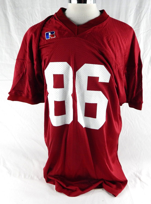 1990s Alabama Crimson #86 Game Issued Red Practice Jersey XXL 158