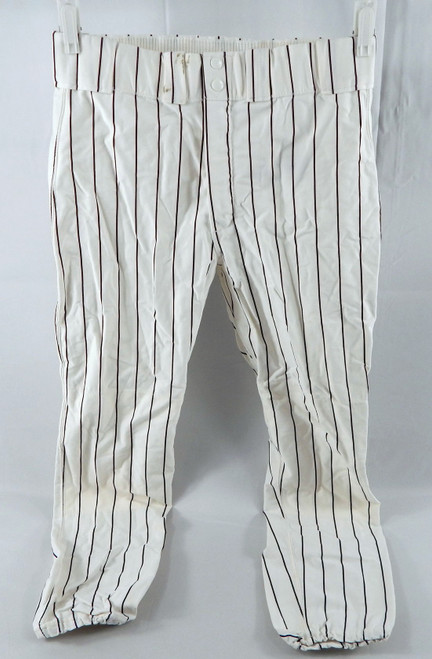 2000s Iowa Hawkeyes #28 Game Used White Pants Baseball 36 494