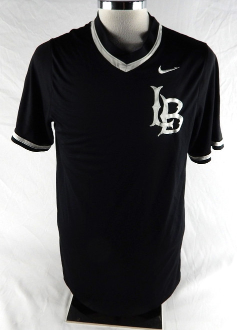 2020 Long Beach State Dirtbags #36 Game Used Black Jersey Baseball L 651